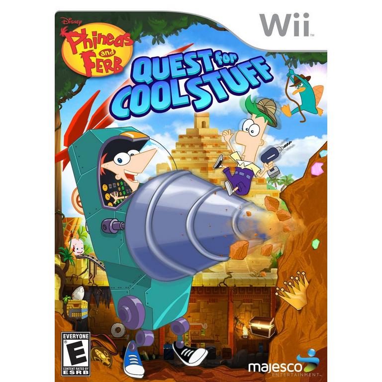 Phineas And Ferb Quest For Cool Stuff Nintendo Wii Gamestop