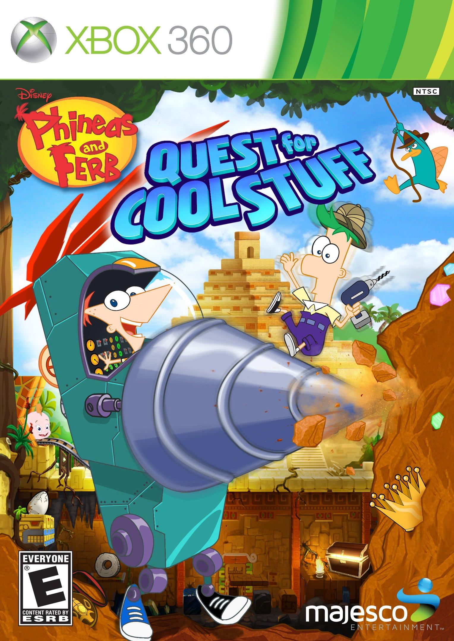 list item 1 of 5 Phineas and Ferb: Quest for Cool Stuff - Xbox 360