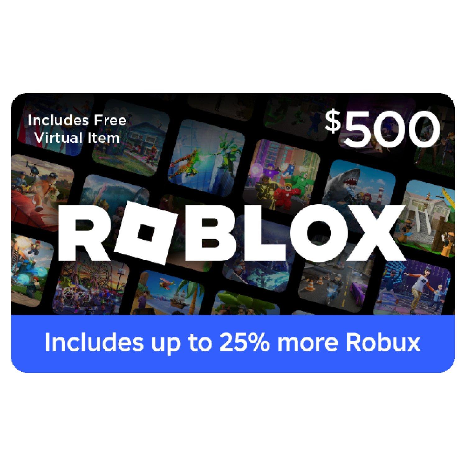 Roblox $20 Digital Gift Card [Includes Exclusive Virtual Item ...