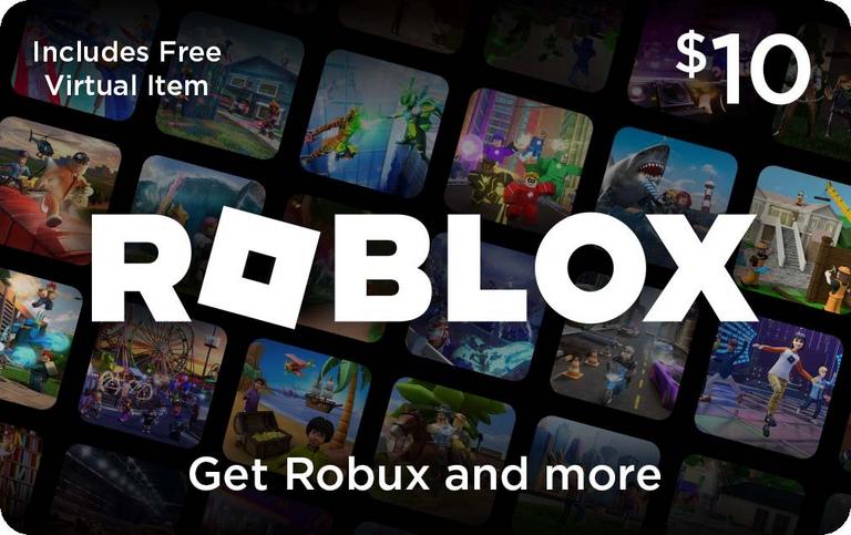 Roblox $10 Digital Gift Card [Includes Exclusive Virtual Item]