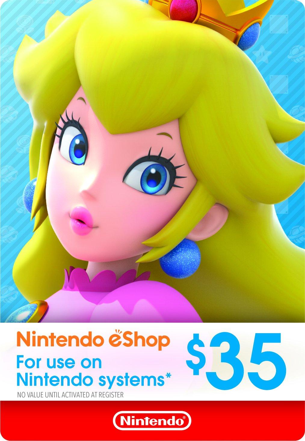  35 Nintendo EShop Card GameStop