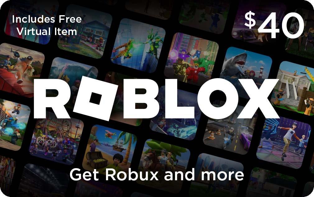 40 Roblox Gift Card Digital - roblox gift card order