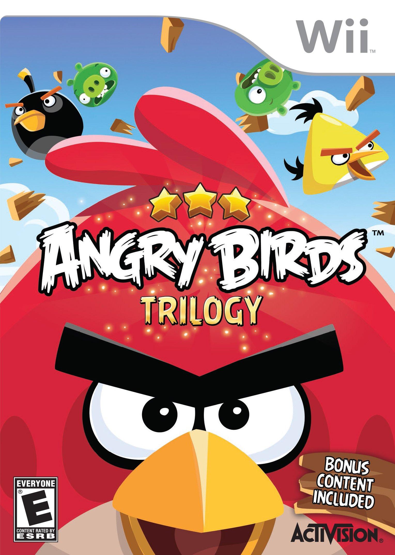 list item 1 of 12 Angry Birds Trilogy - Nintendo Wii