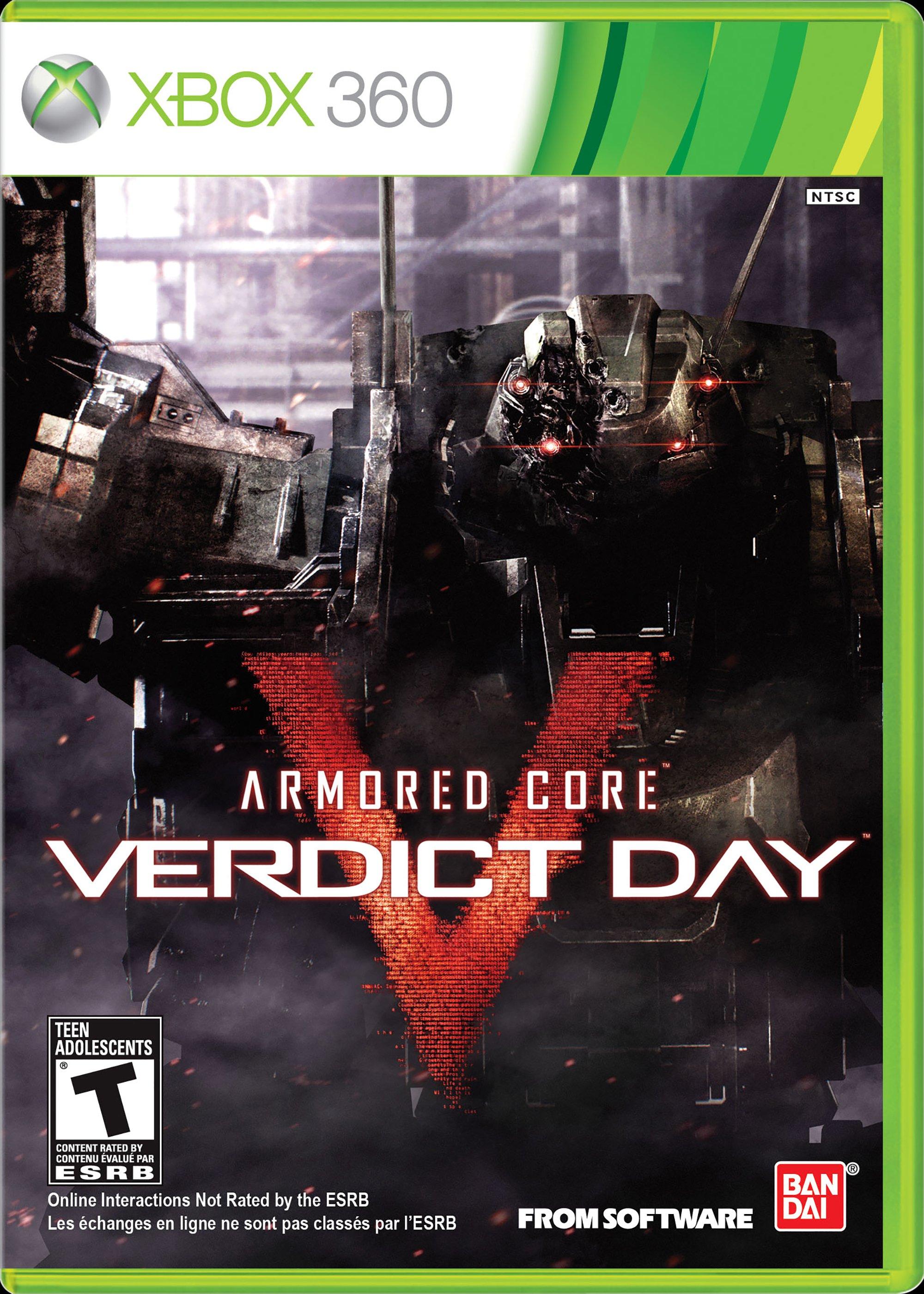 X360 ARMORED CORE VERDICT DAY