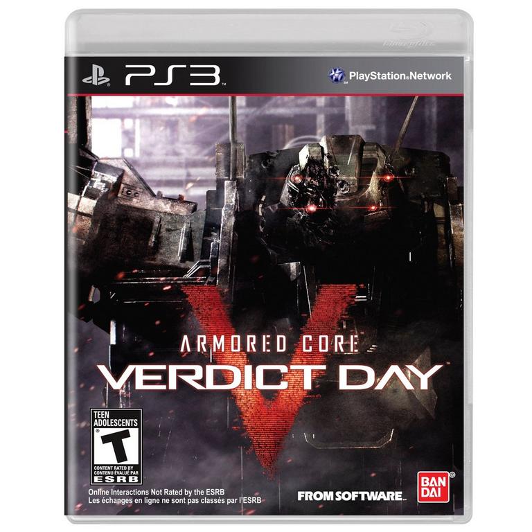PlayStation ３ ARMORED CORE: VERDICT DAY - PlayStation 3 | Bandai | GameStop