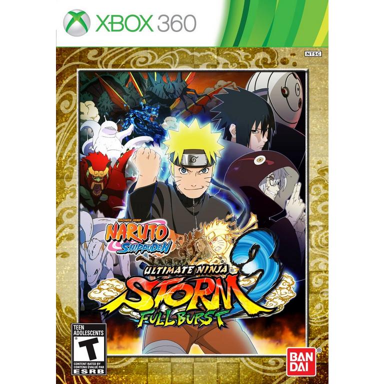 Ninja Burst NARUTO Ultimate Xbox GameStop SHIPPUDEN: 360 | STORM - | 360 Full 3 Xbox