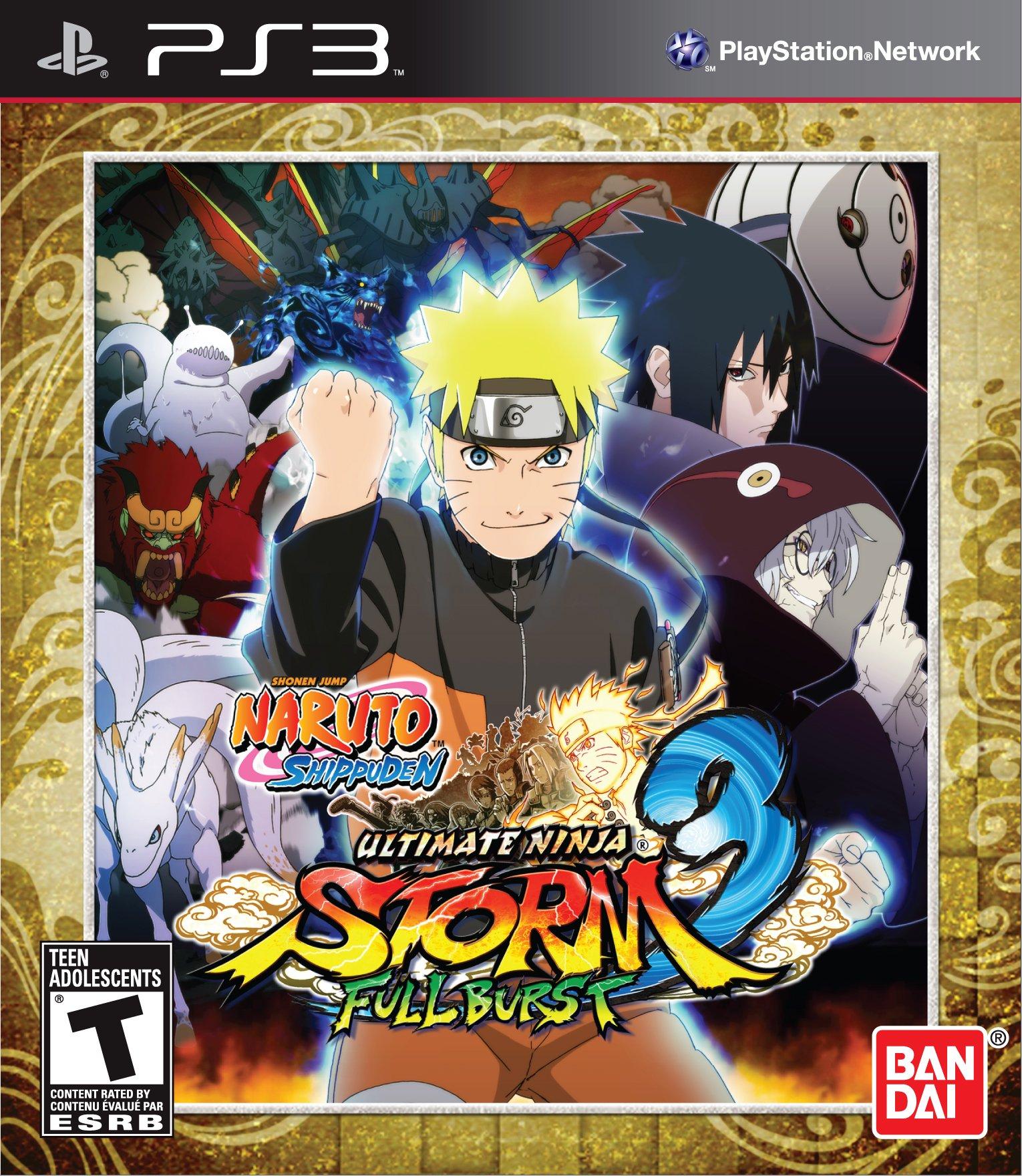 Naruto Shippuden Ultimate Ninja Storm 3 Full Burst Playstation 3 Gamestop