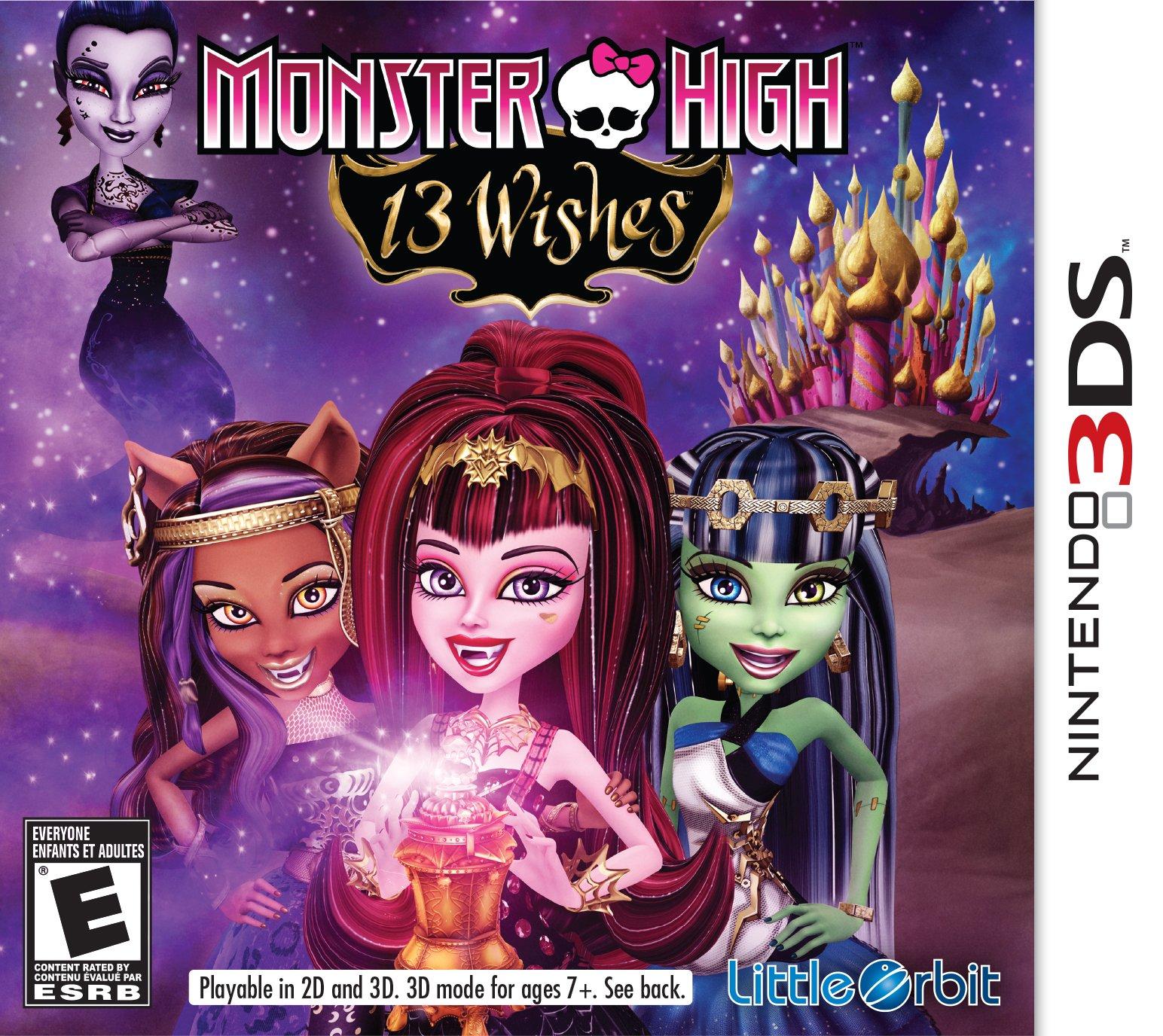 Monster High 13 Wishes Nintendo 3ds Gamestop