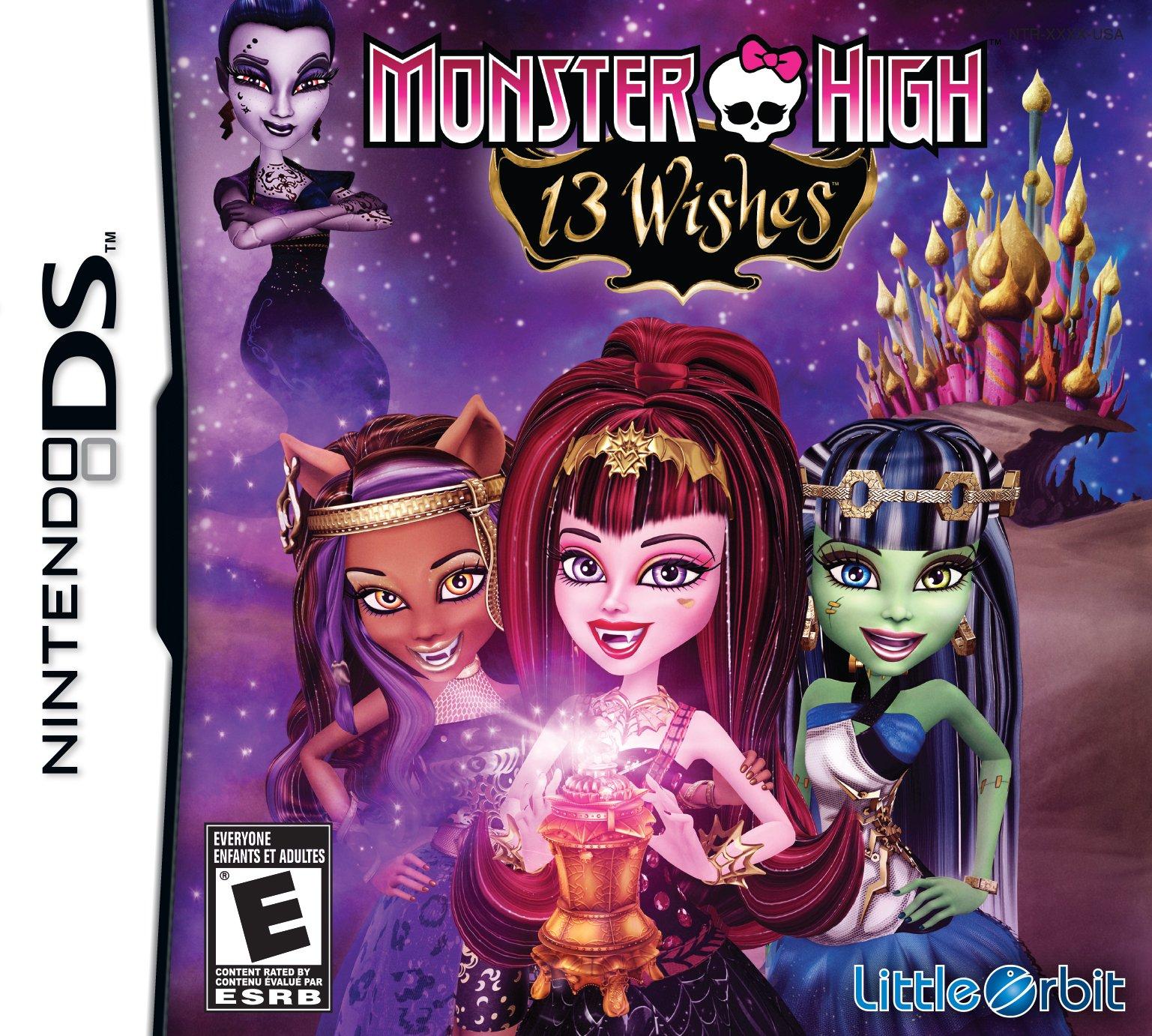 Monster High: 13 Wishes (NDS). Монстер Хай 13 желаний обложка. Школа монстров 13 желаний Постер. Монстер Хай 13 желаний дворец.