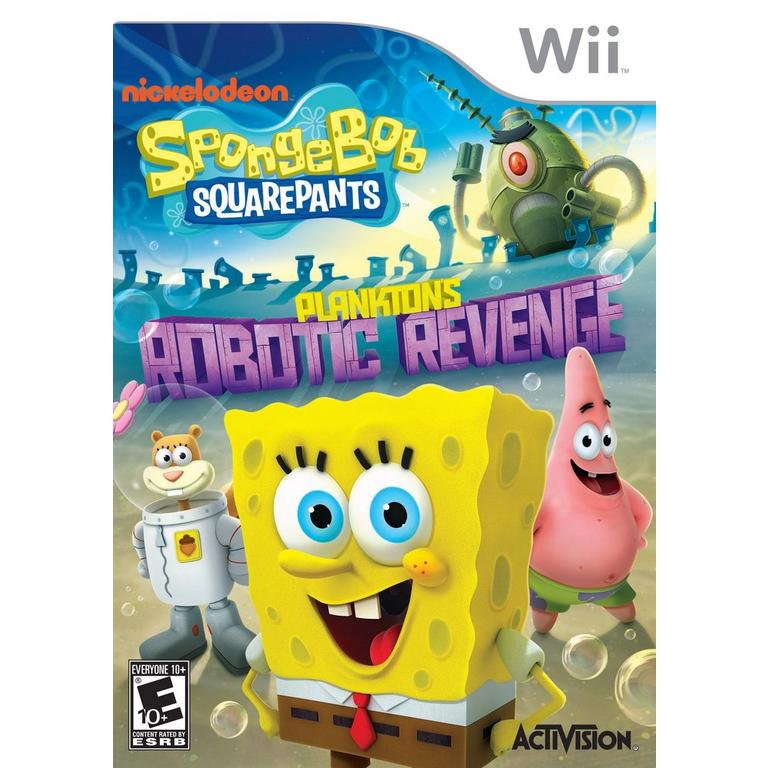 SpongeBob Plankton's Robotic Revenge - Nintendo Wii
