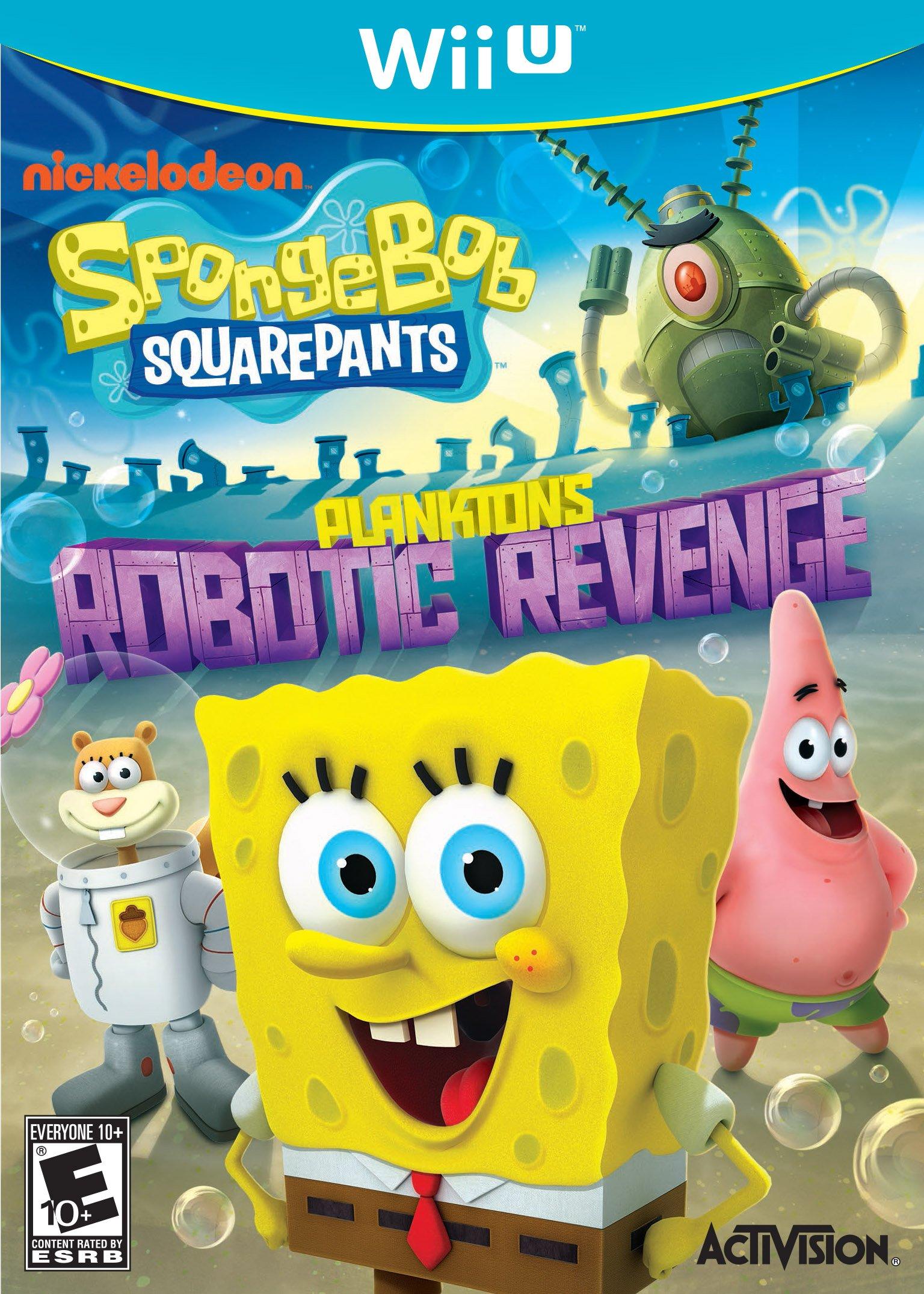 SpongeBob Plankton's Robotic Revenge - Nintendo Wii U