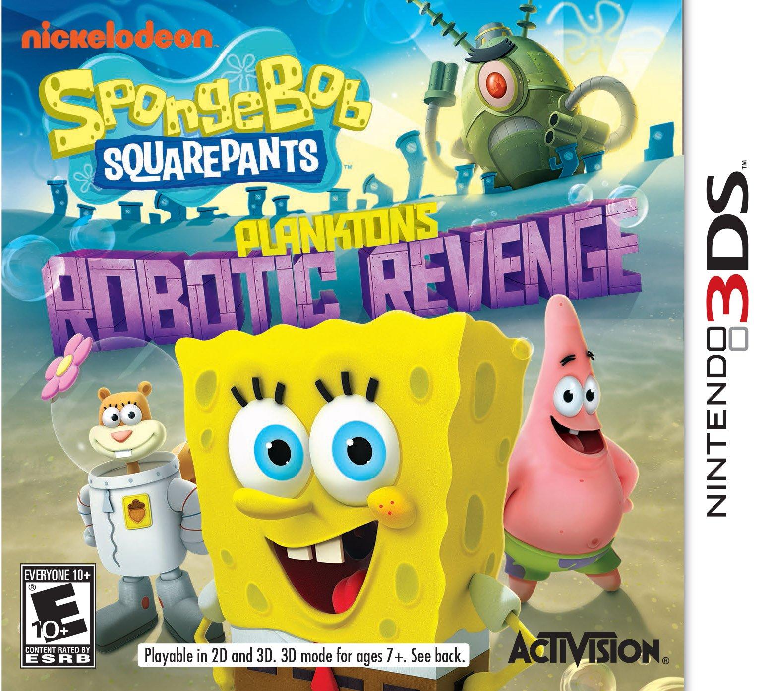 list item 1 of 1 SpongeBob Plankton's Robotic Revenge - Nintendo 3DS