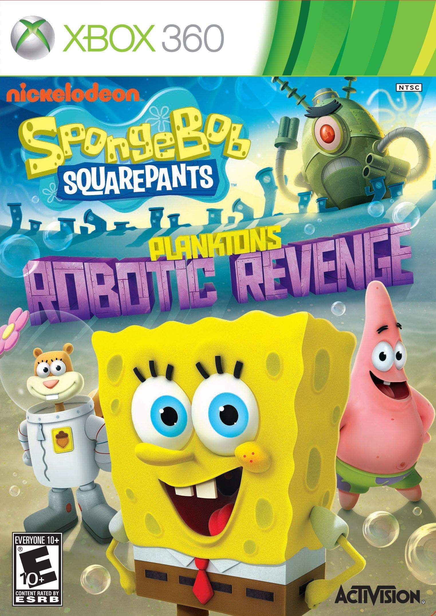 SpongeBob Plankton's Robotic Revenge Xbox 360