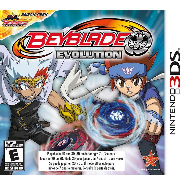 Beyblade Nintendo 3DS ゲームソフト Beyblade: Evolution | D3 Publisher of America | GameStop