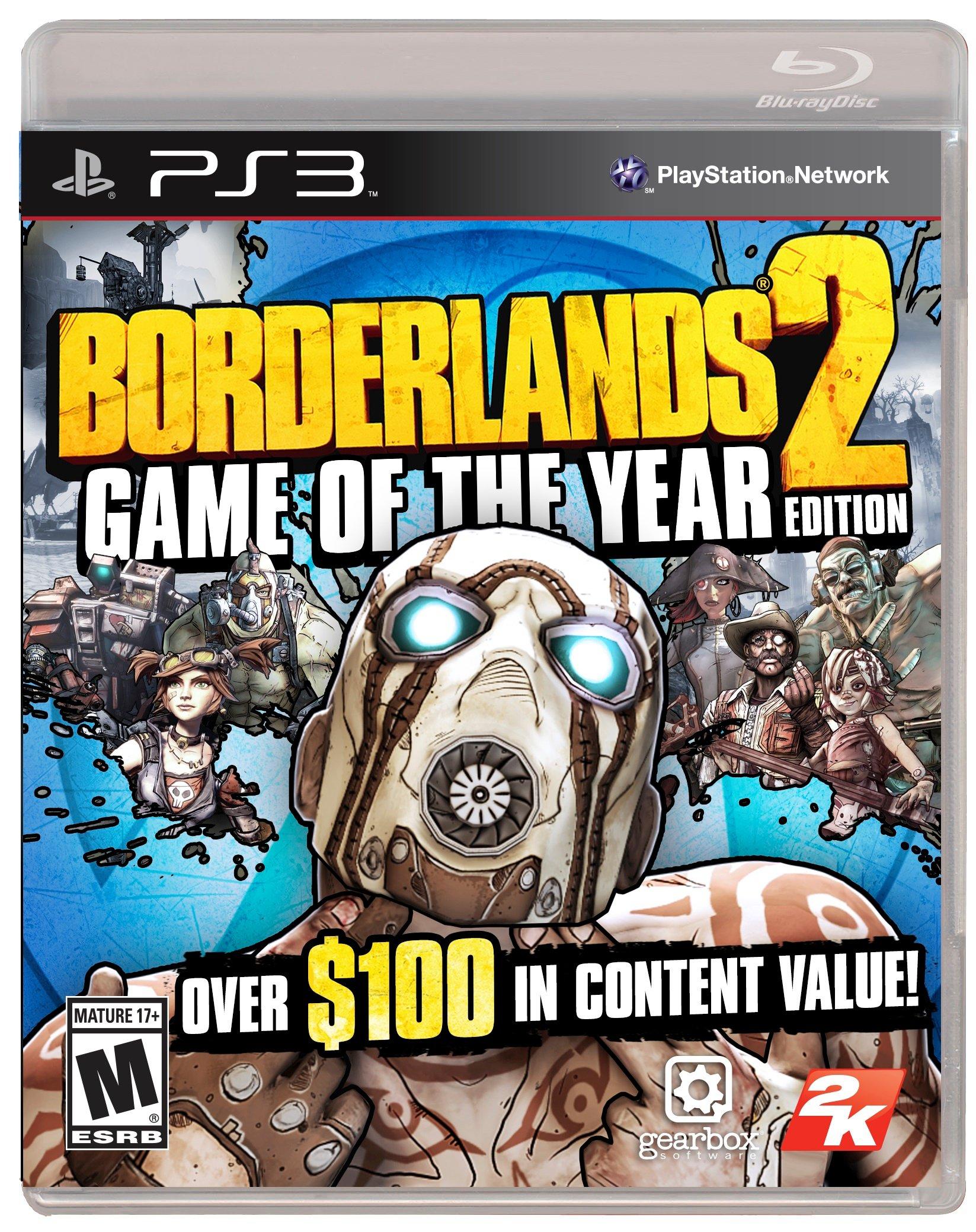 Borderlands 2 Game Of The Year Edition Playstation 3 Gamestop