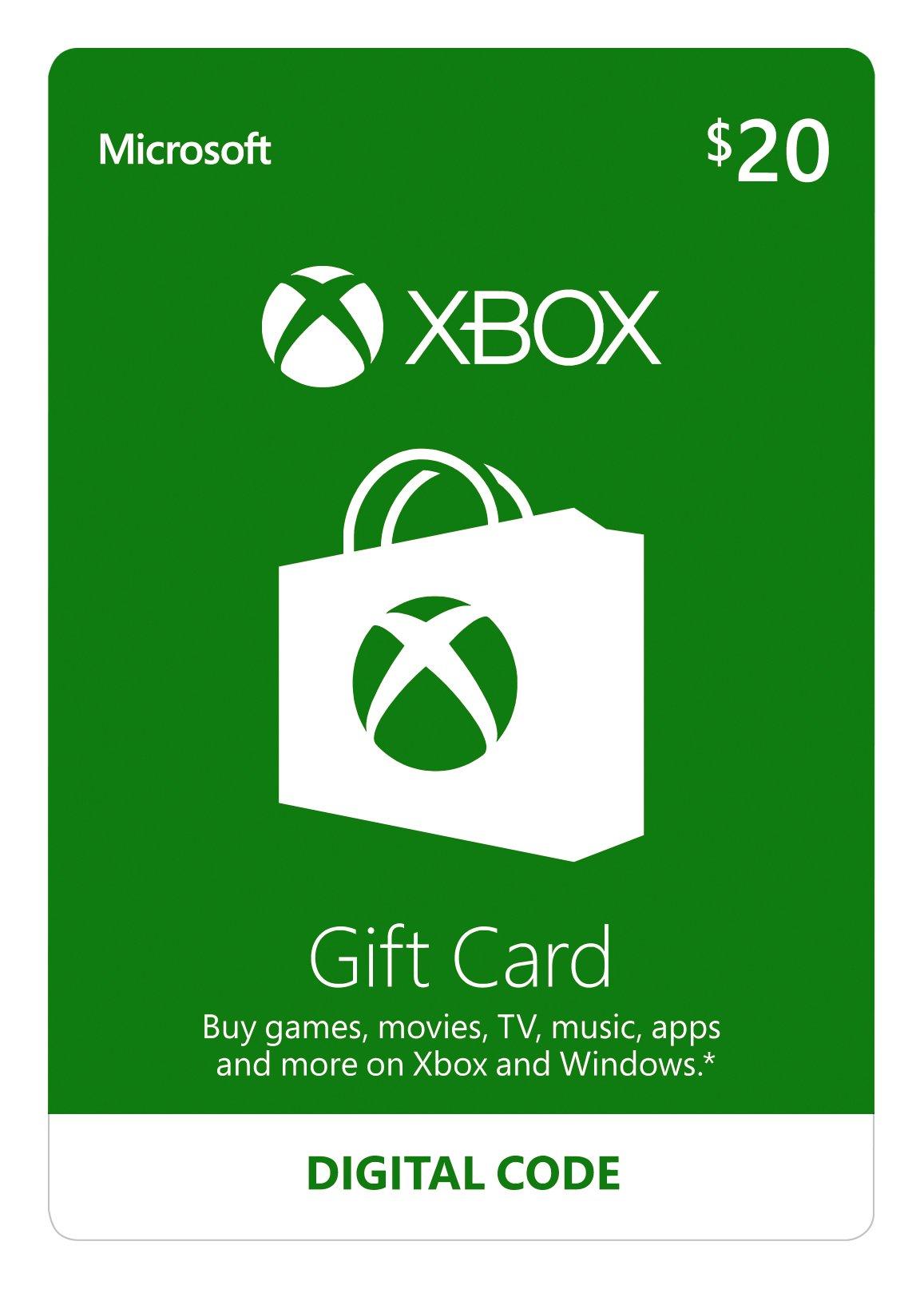 20 Xbox Gift Card Xbox Gamestop - how to use xbox gift card for roblox