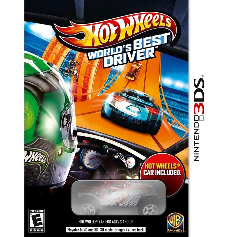 Hot Wheels Worlds Best Driver Bundle - Nintendo 3DS