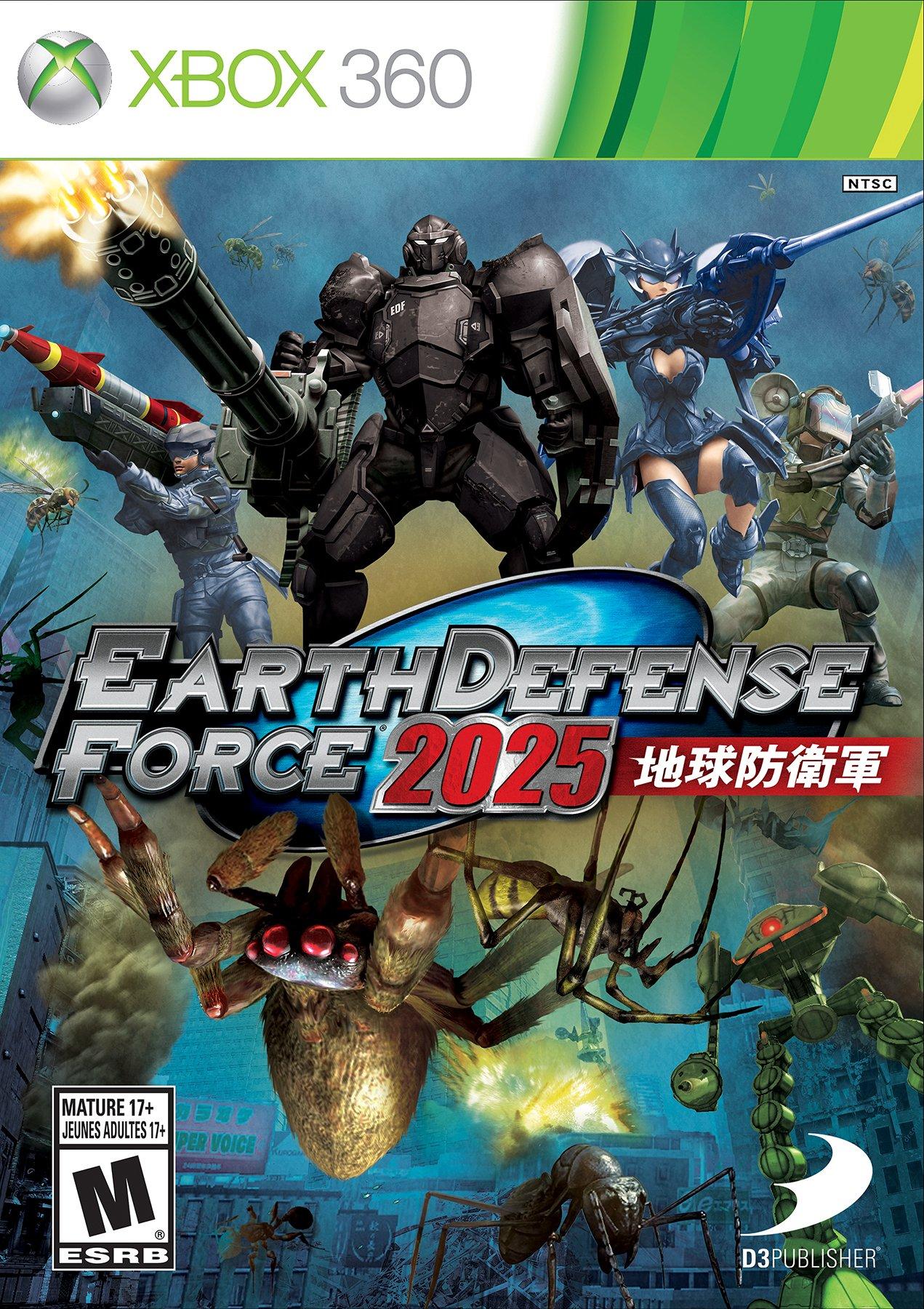 Jogo Xbox 360 Raro Earth Defense Force 2025 Usado Orginal - Power