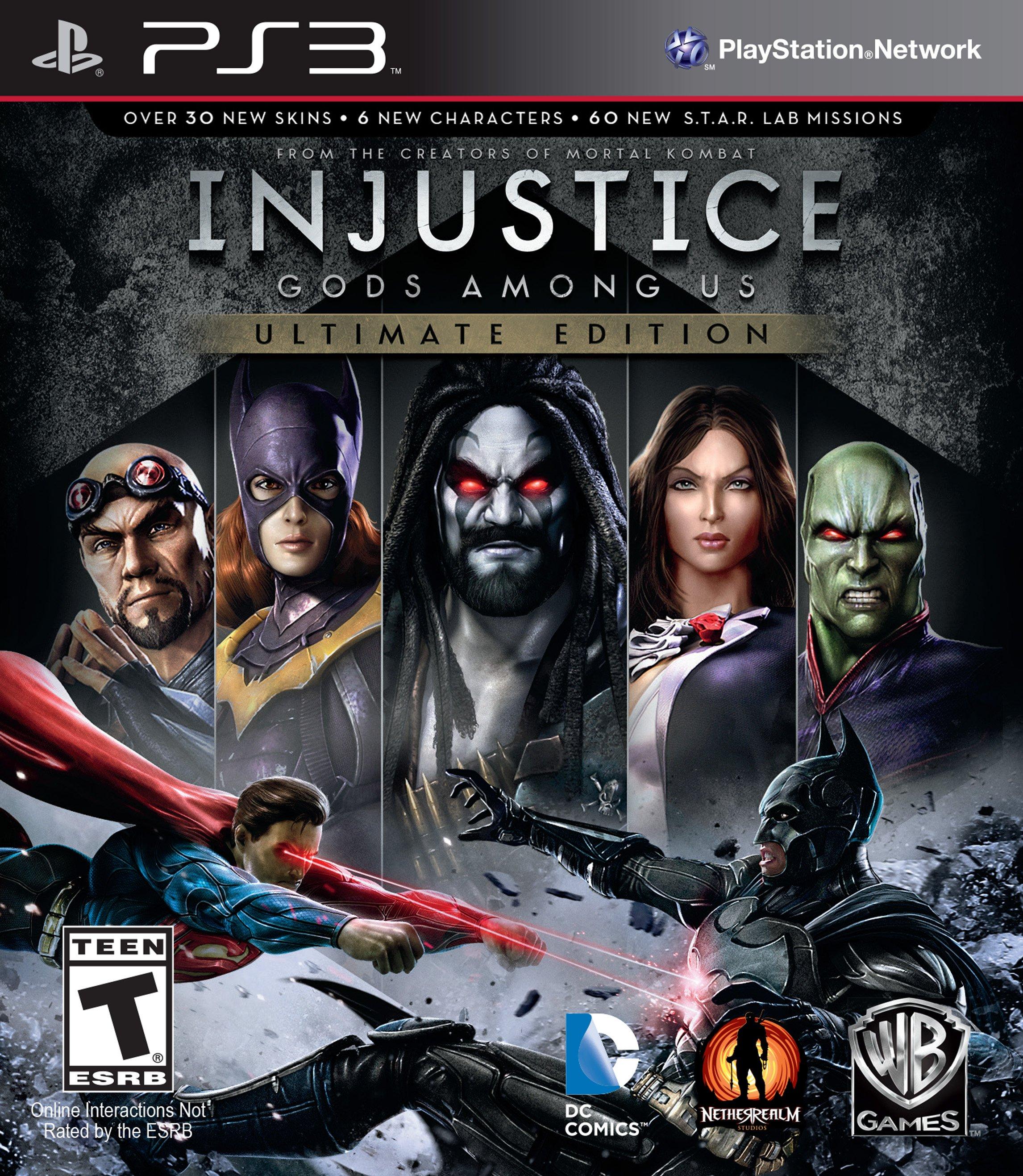 injustice gods among us psn