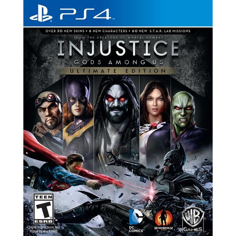 Injustice: Gods Among Us Ultimate Edition PlayStation Warner