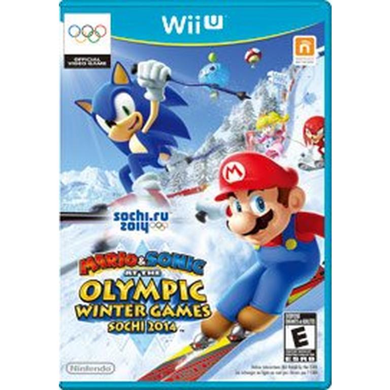 een vuurtje stoken Kruiden Grit Mario and Sonic at the Sochi 2014 Olympic Winter Games - Nintendo Wii U |  Nintendo Wii U | GameStop