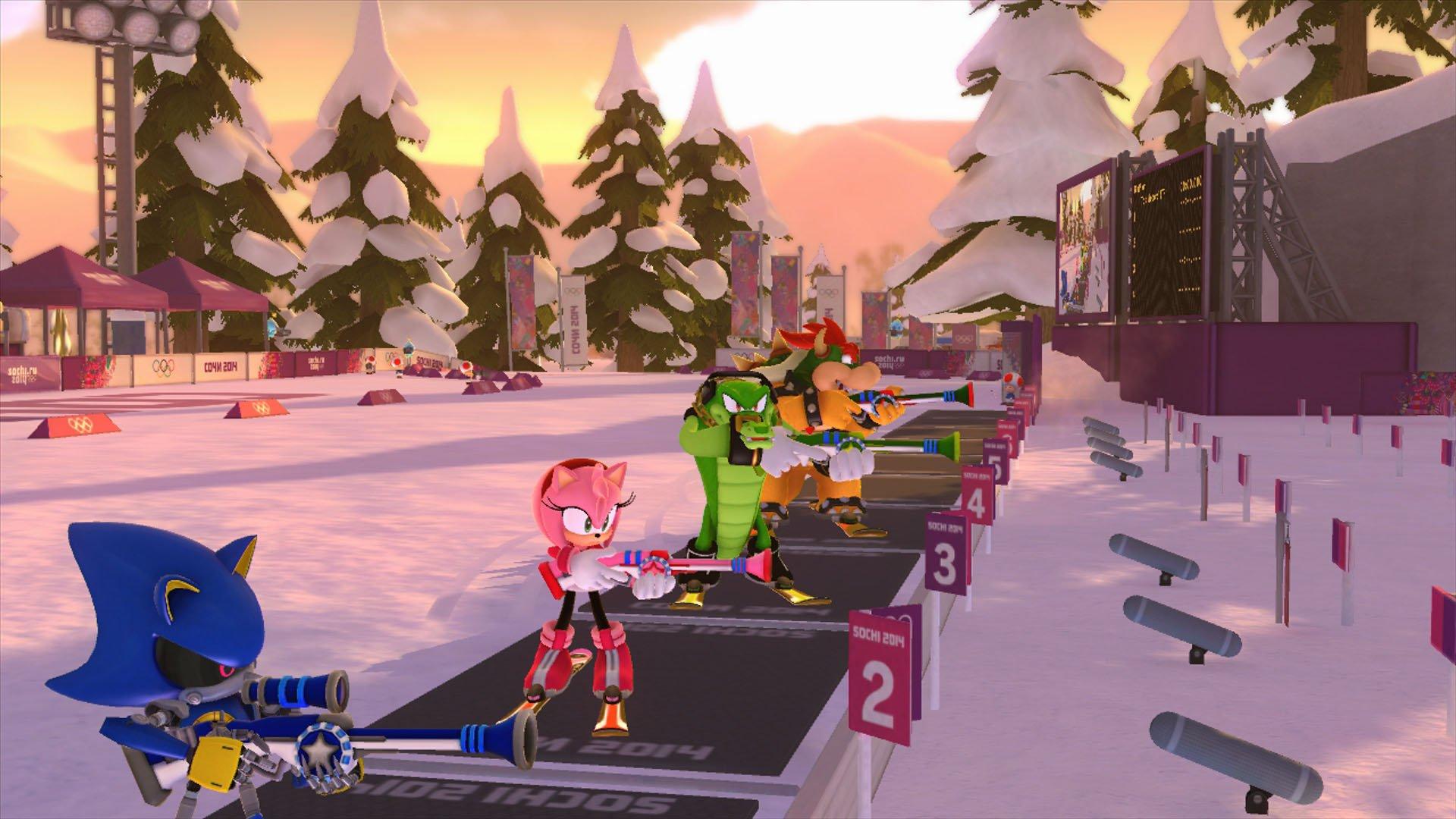 NEW Mario & Sonic at the Sochi 2014 Olympic Games (Nintendo Wii U 2013) w  Remote 45496903275