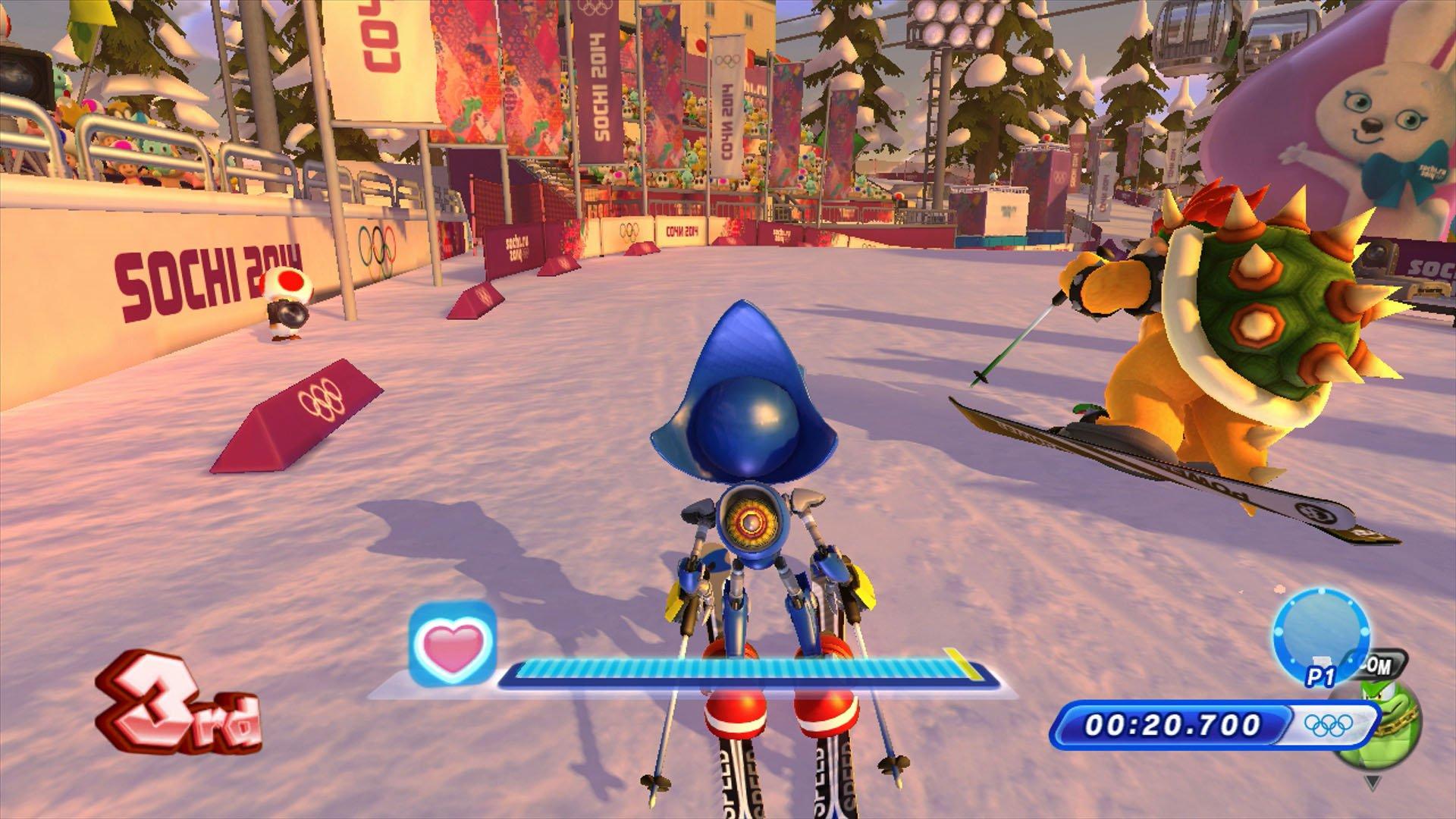 Jogo - Mario & Sonic Sochi 2014 Olympic Winter Games - Wii U em Promoção na  Americanas