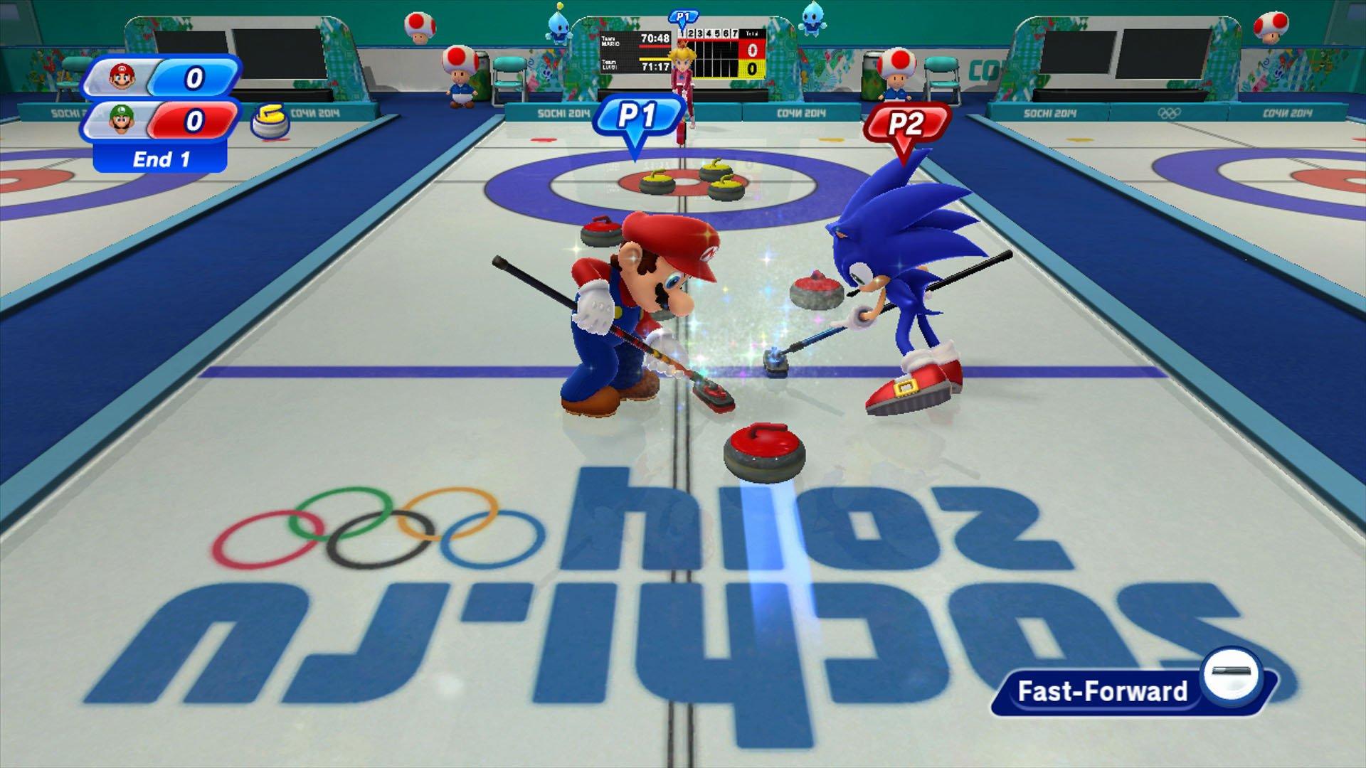 Mario and Sonic at the Sochi 2014 Olympic Winter Games