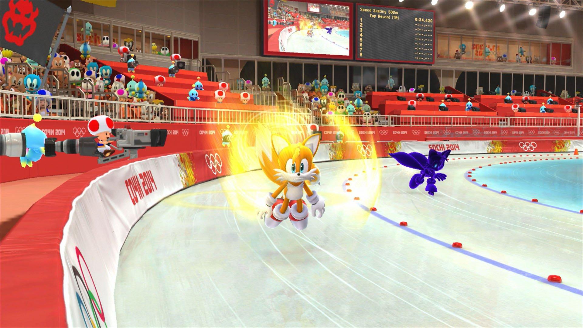 Mario and Sonic at the Sochi 2014 Olympic Winter Games