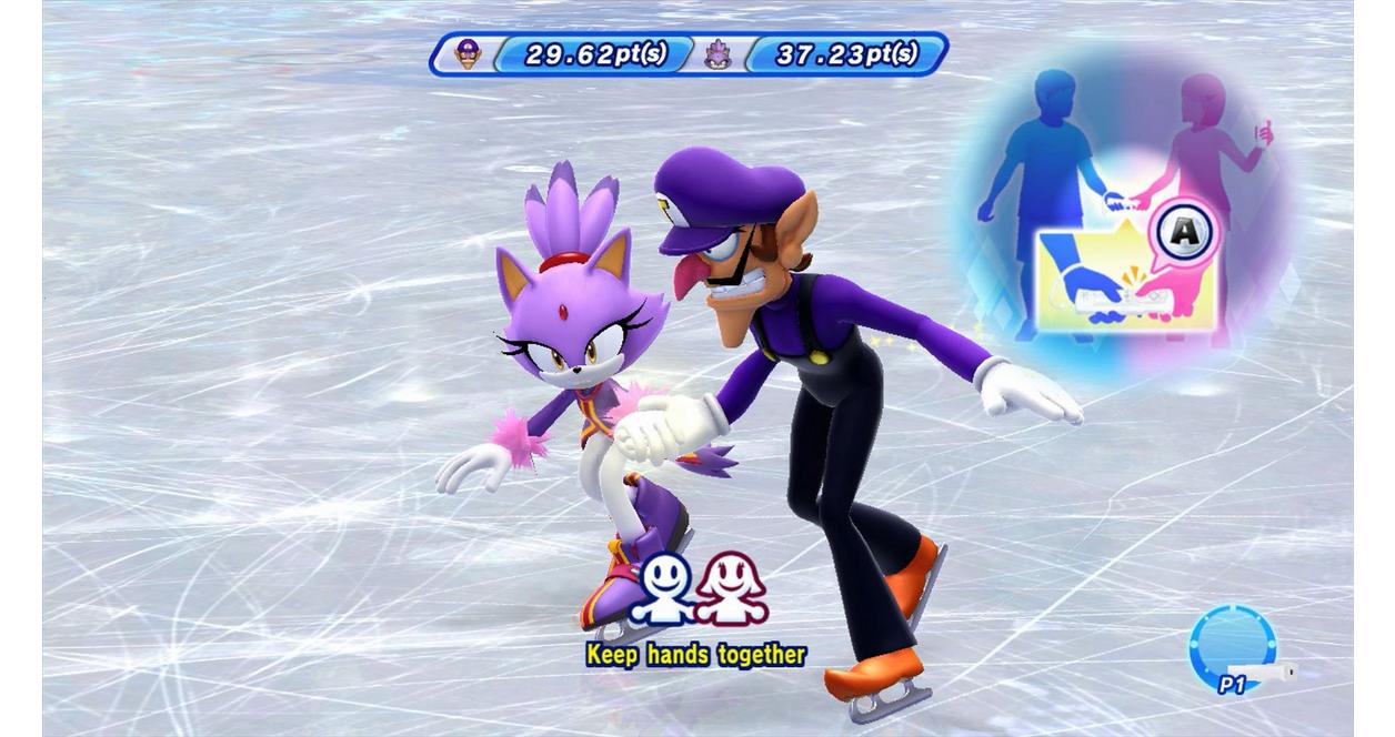 Mario and Sonic at the Sochi 2014 Olympic Winter Games - Nintendo Wii U