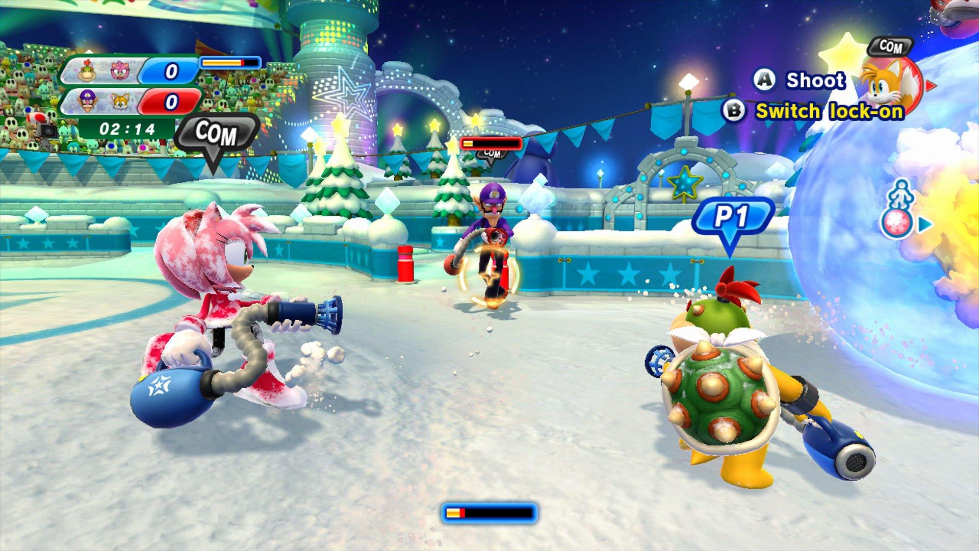 Mario & Sonic at the Sochi 2014 Olympic Winter Games - Meus Jogos