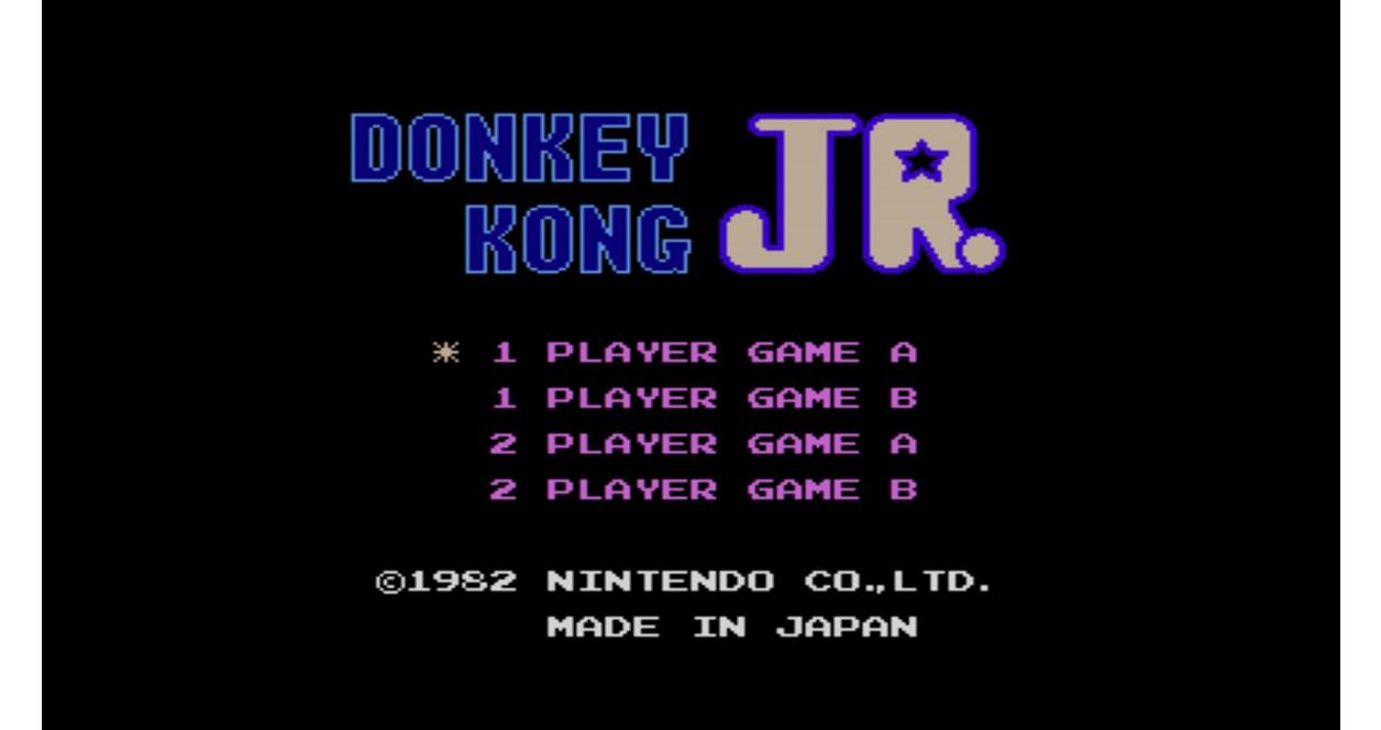 Donkey Kong Jr. - Nintendo (NES)