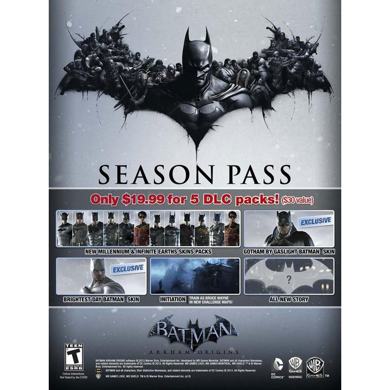 Batman: Arkham Origins Season Pass - PC