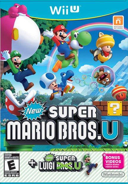 New Super Mario Bros U With Super Luigi U Nintendo Wii U Nintendo Wii U Gamestop