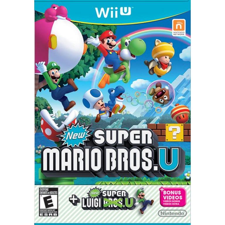 política flexible Aniquilar New Super Mario Bros U with Super Luigi U - Nintendo Wii U | Nintendo Wii U  | GameStop