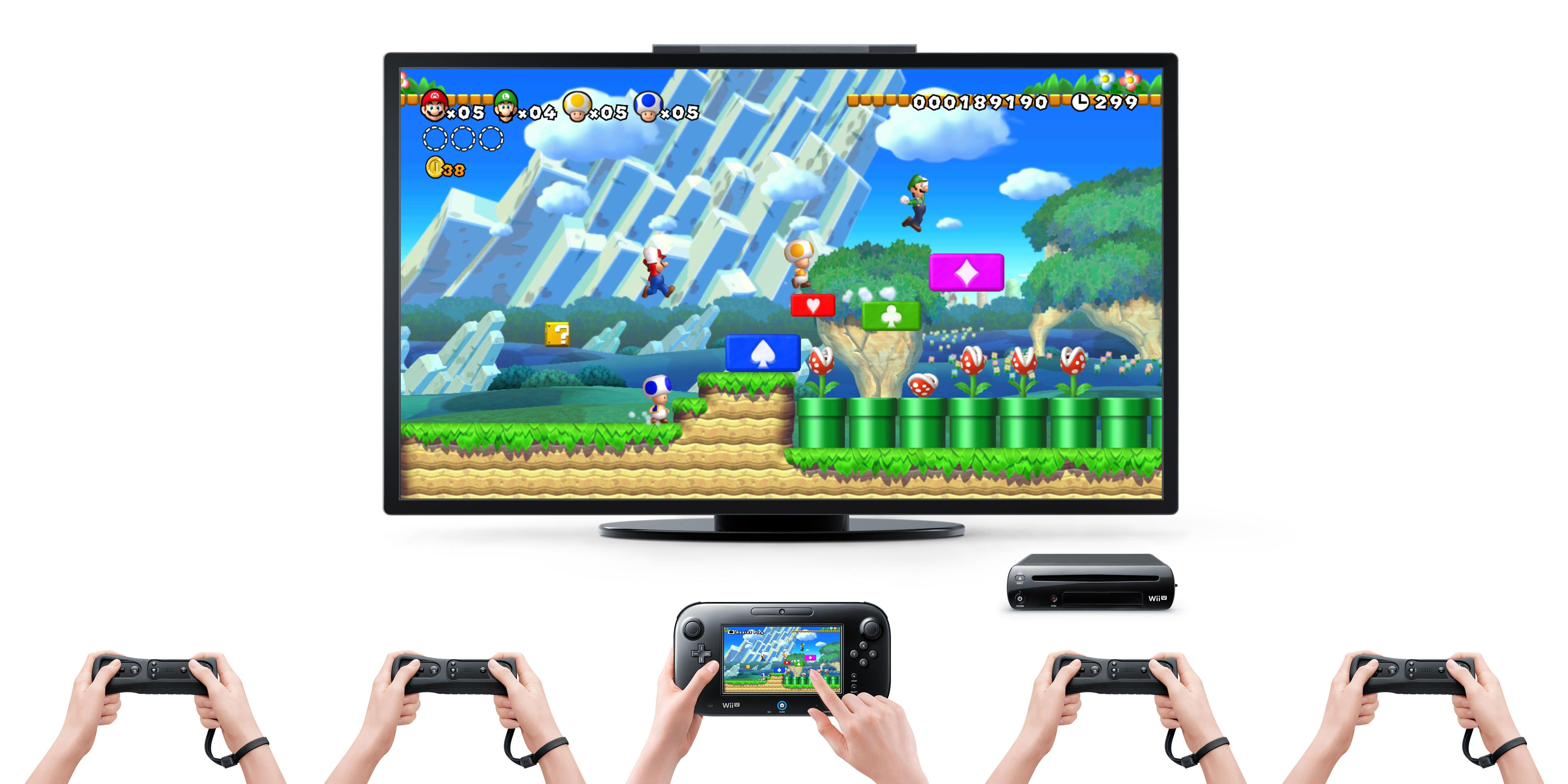  New Super Mario Bros. U Plus New Super Luigi U Select (Nintendo  Wii U) : Video Games