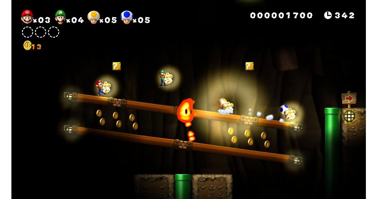 New Super Mario Bros U with Super Luigi U - Nintendo Wii U