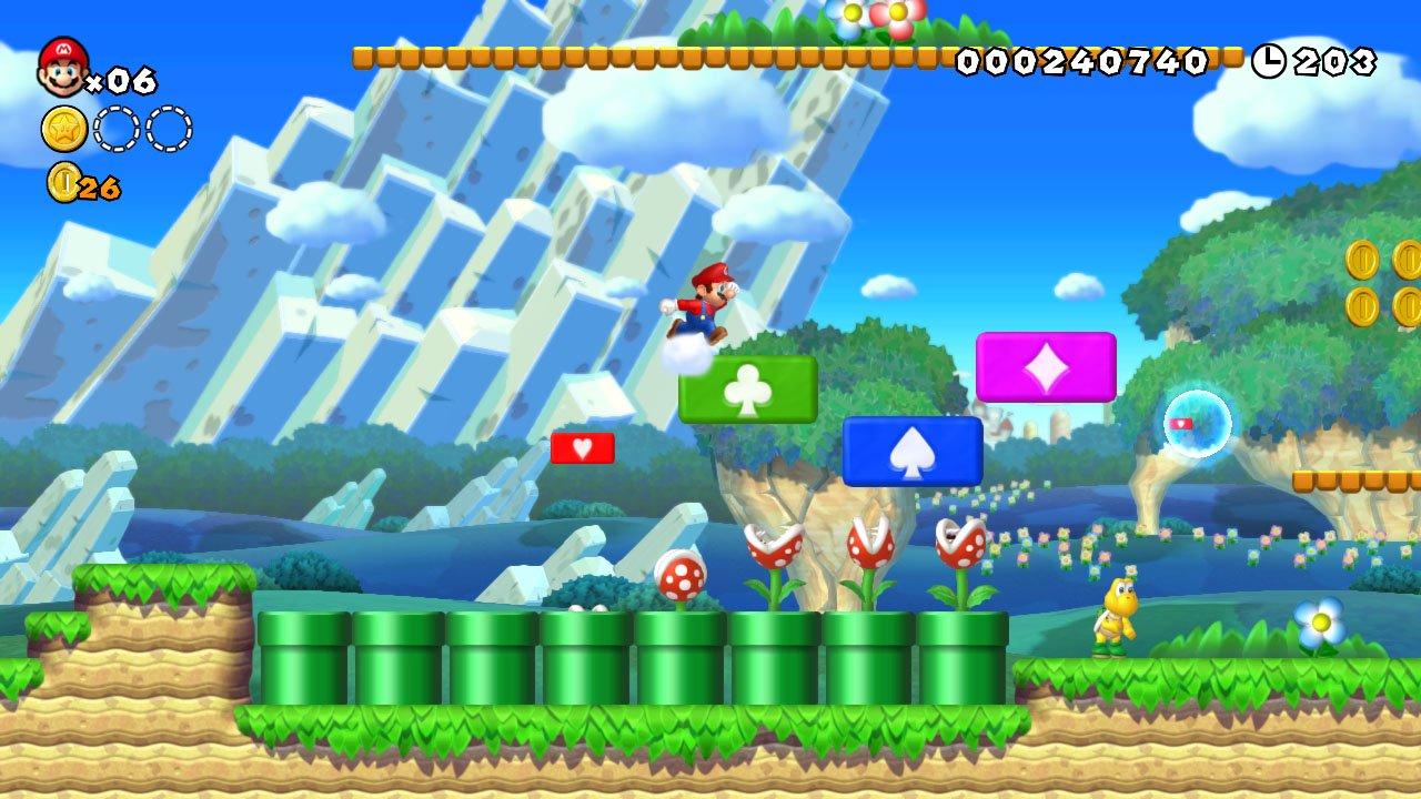 New Super Mario Bros U with