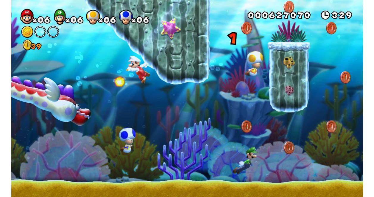 New Super Mario Bros U with Super Luigi U - Nintendo Wii U