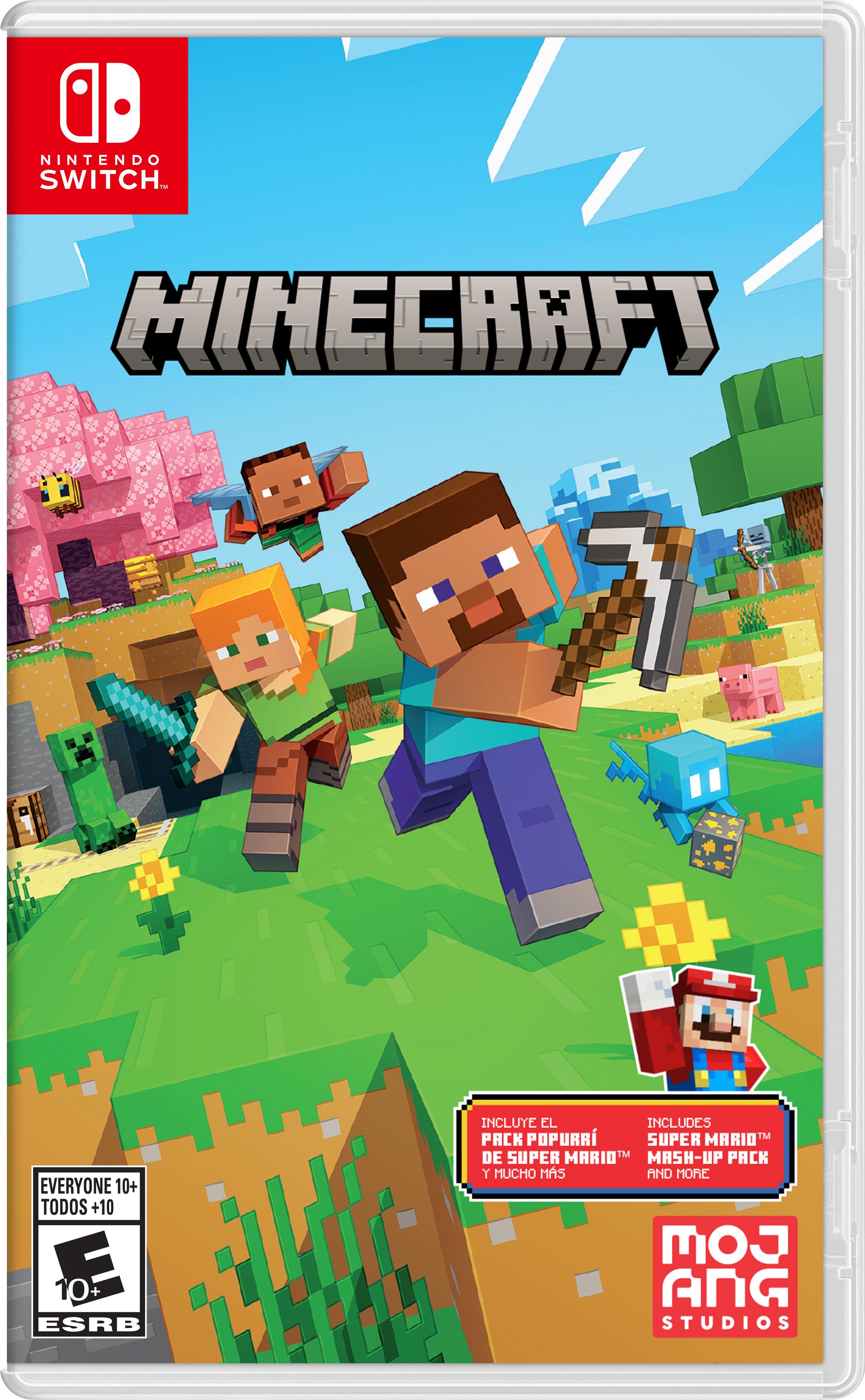 Switch本体と立てかけ充電器 (おまけカセット Minecraft) Minecraft: Xbox 360 Edition - Nintendo Switch | Sony Interactive