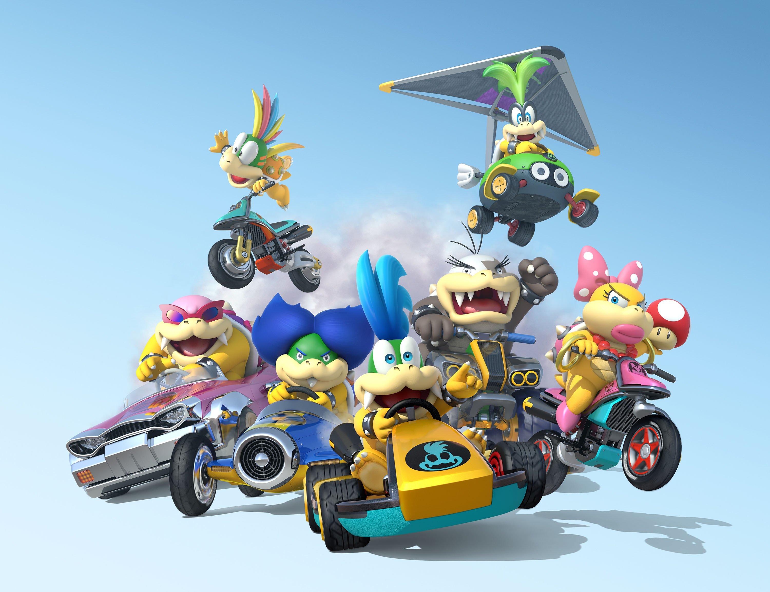 mario kart 8 karts