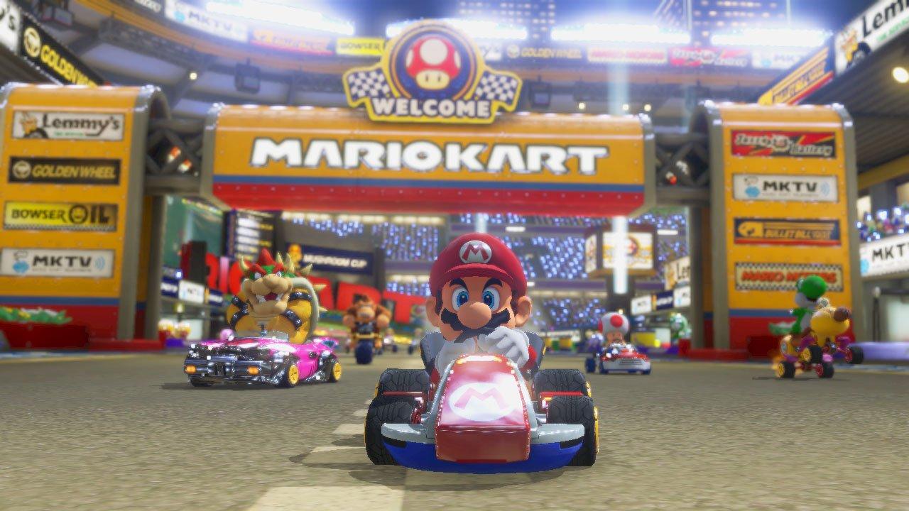 Super mario go kart store nintendo switch