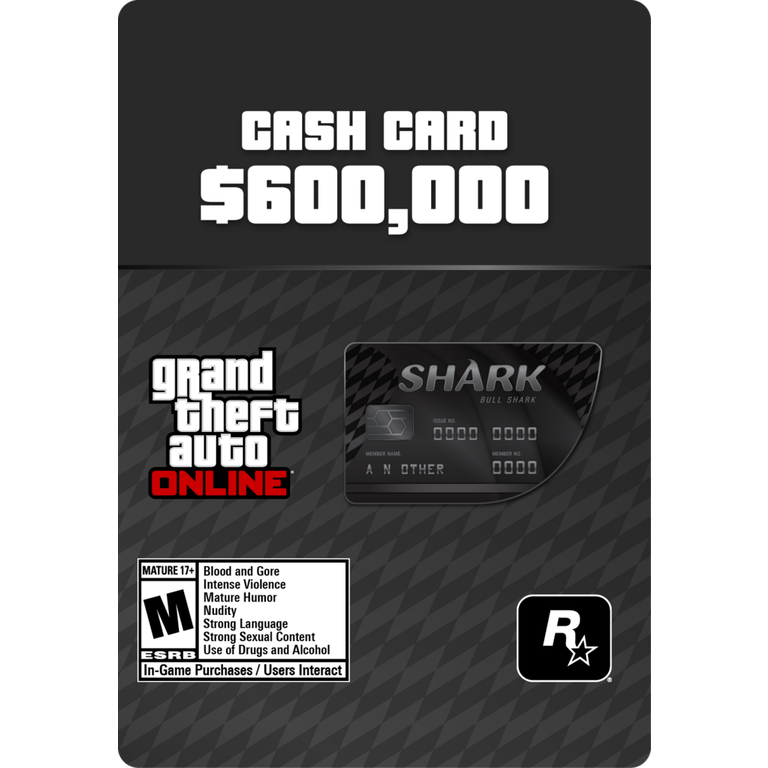 Grand Theft Auto Online: The Bull Shark Cash Card - Xbox Series X