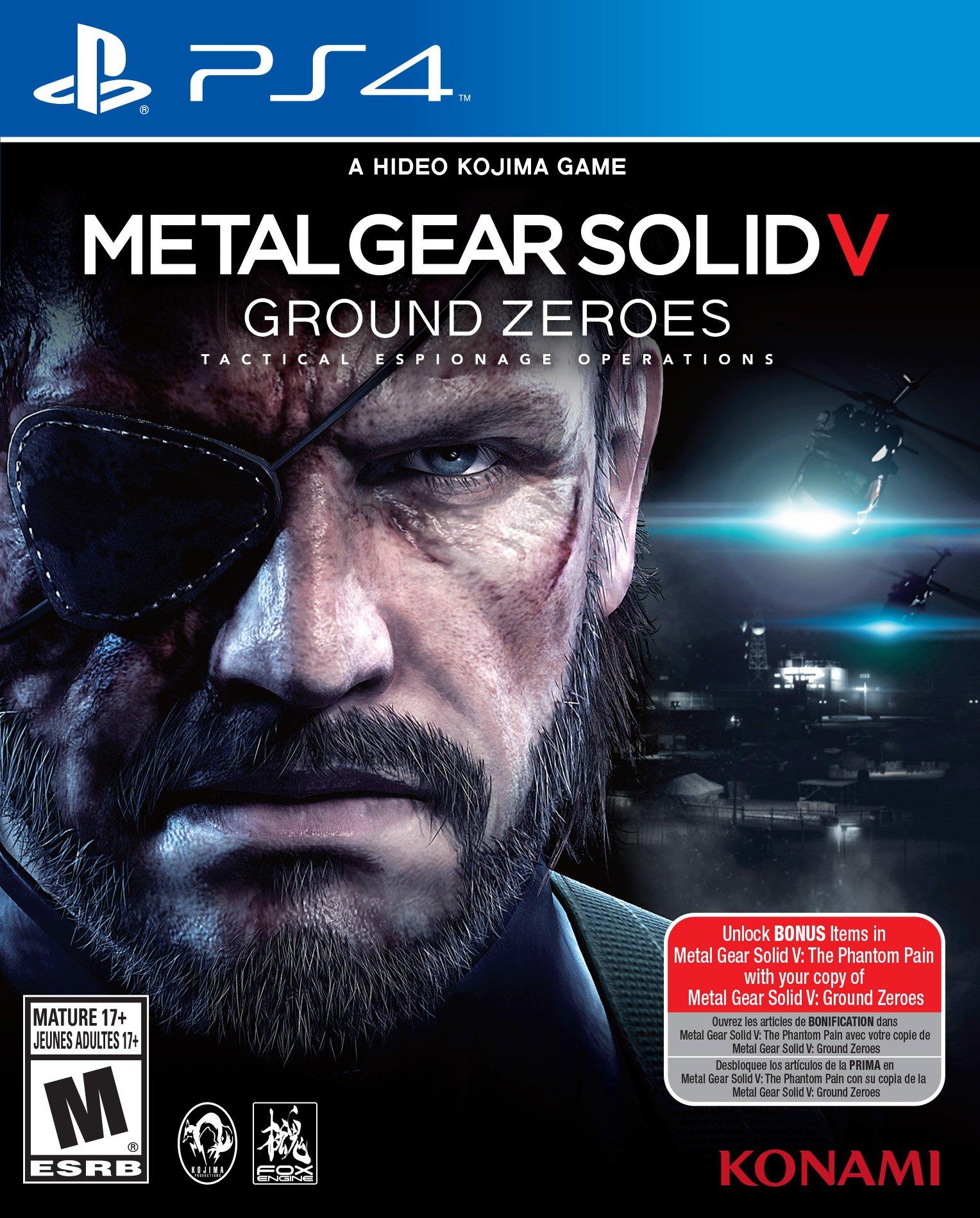 list item 1 of 5 Metal Gear Solid V: Ground Zeroes - PlayStation 4