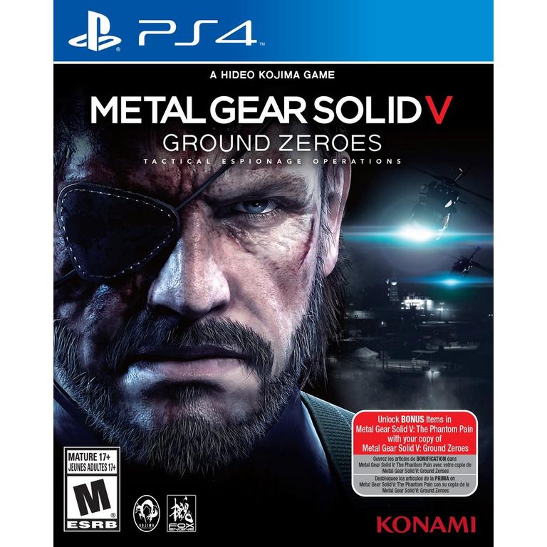 Metal Gear Solid V: Ground Zeroes - PlayStation 4 | 4 | GameStop