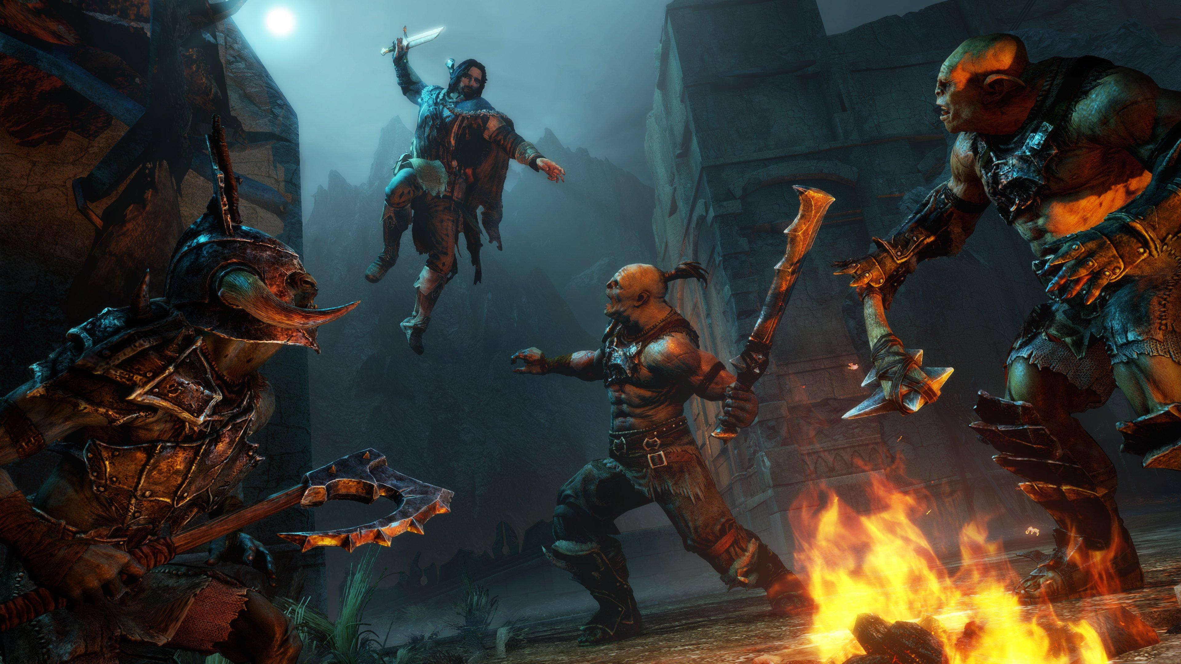  PlayStation Hits Shadow of Mordor (PS4) : Video Games