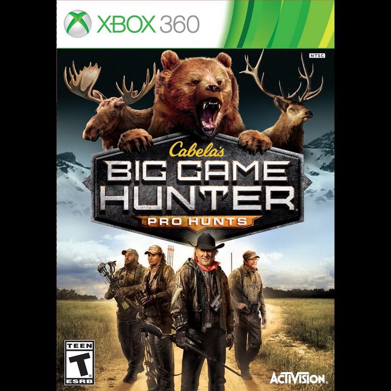 Cabela S Big Game Hunter Pro Hunts Xbox 360 Gamestop