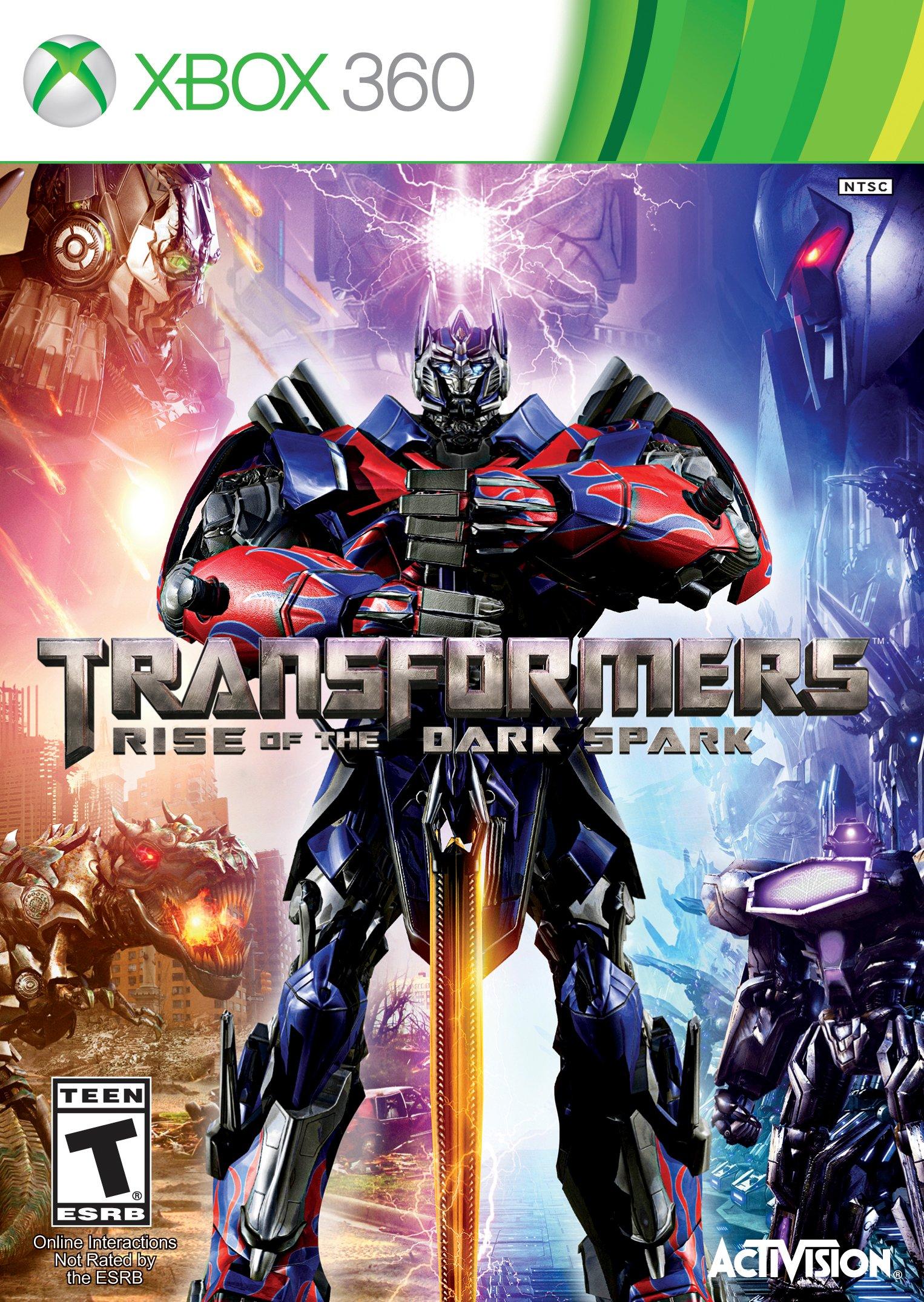 xbox 360 transformers rise of the dark spark