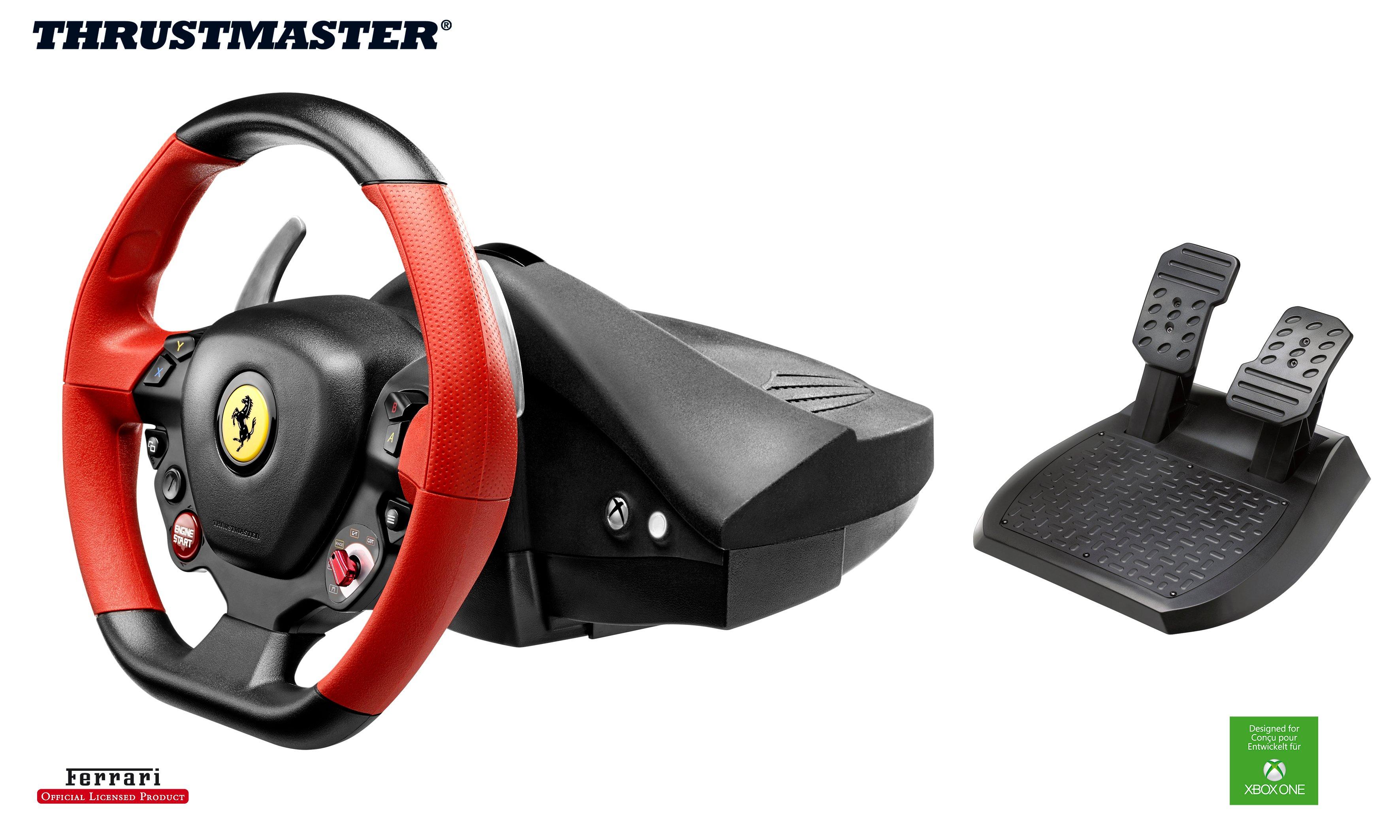 thrustmaster ferrari f458 spider racing wheel for xbox one