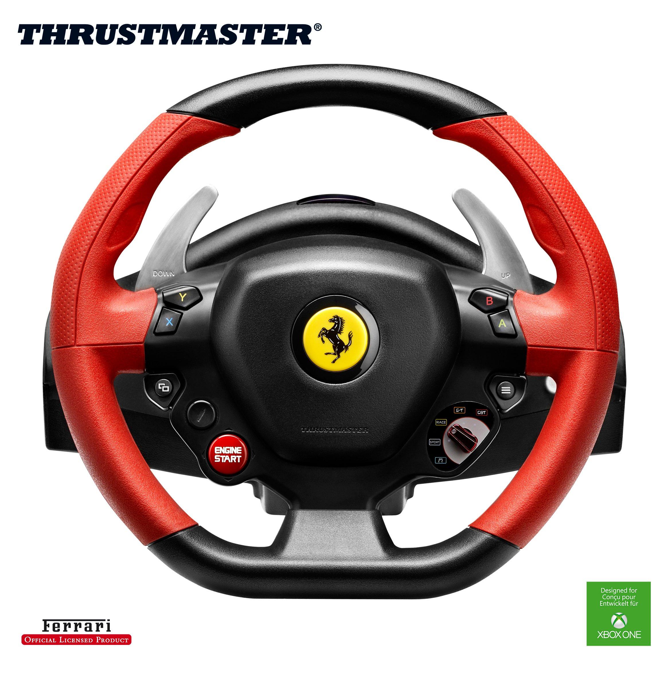 Thrustmaster Ferrari 458 Spider Racing Wheel for Xbox One